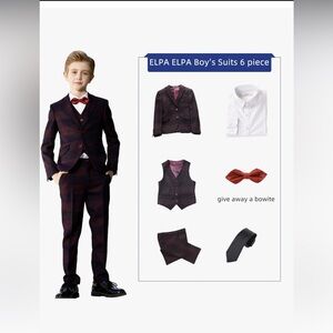 Suit boy’s elegant like new!! Size 9-10 like new!!